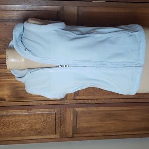 Charter Club Zip Front Fleece Vest Sz S